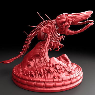 3D Printed Bestiary Vol. 5 Nafarrate - Bake Kujira 32mm Ragnarok D&D (Online Only)