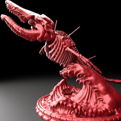 3D Printed Bestiary Vol. 5 Nafarrate - Bake Kujira 32mm Ragnarok D&D (Online Only)