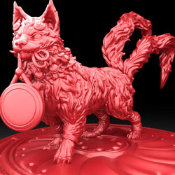 3D Printed Bestiary Vol. 5 Nafarrate - Bakeneko 32mm Ragnarok D&D (Online Only)