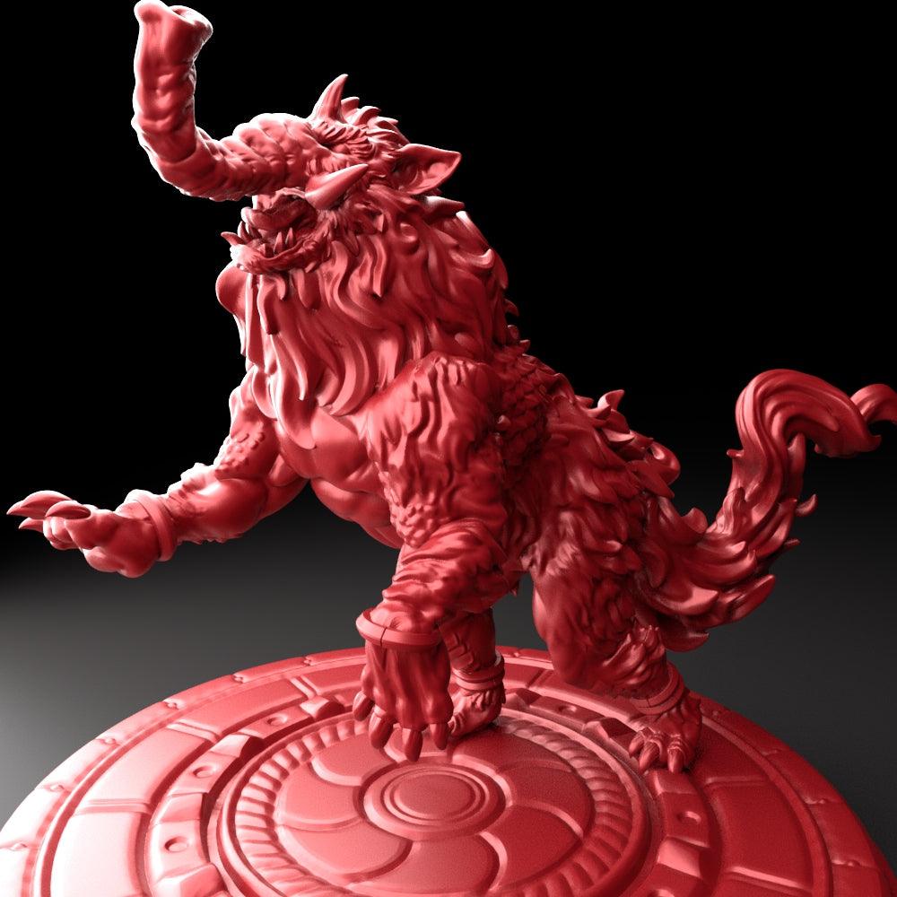 3D Printed Bestiary Vol. 5 Nafarrate - Baku 32mm Ragnarok D&D (Online Only)