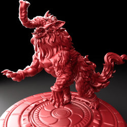 3D Printed Bestiary Vol. 5 Nafarrate - Baku 32mm Ragnarok D&D (Online Only)