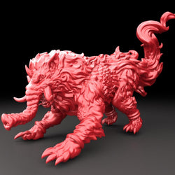 3D Printed Bestiary Vol. 5 Nafarrate - Baku 32mm Ragnarok D&D (Online Only)