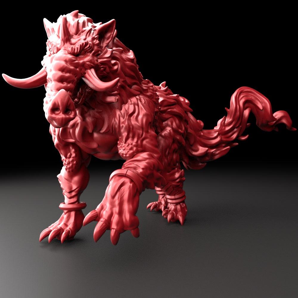 3D Printed Bestiary Vol. 5 Nafarrate - Baku 32mm Ragnarok D&D (Online Only)