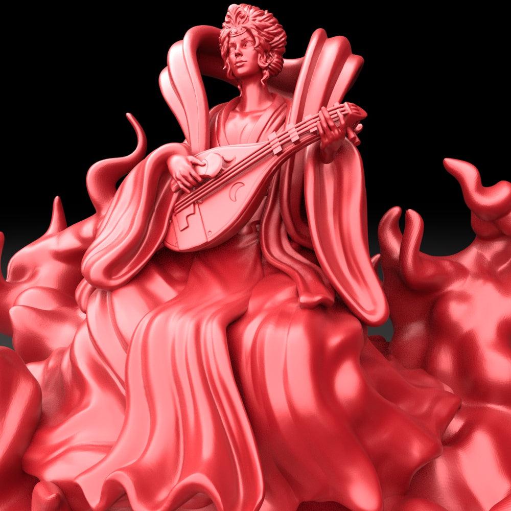 3D Printed Bestiary Vol. 5 Nafarrate - Benzaiten 32mm Ragnarok D&D (Online Only)