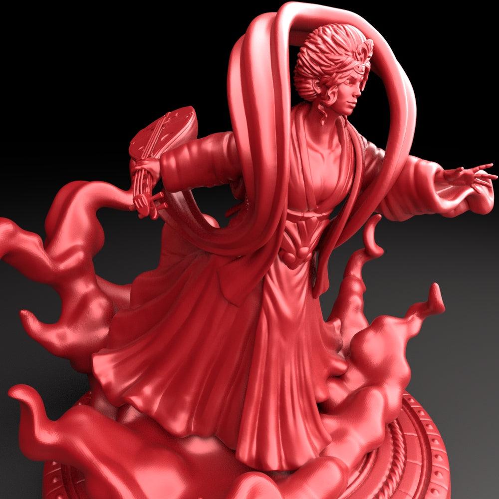 3D Printed Bestiary Vol. 5 Nafarrate - Benzaiten 32mm Ragnarok D&D (Online Only)