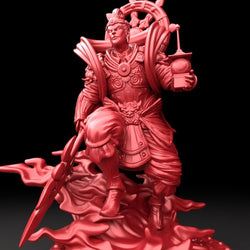3D Printed Bestiary Vol. 5 Nafarrate - Bishamonten 32mm Ragnarok D&D (Online Only)