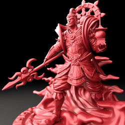 3D Printed Bestiary Vol. 5 Nafarrate - Bishamonten 32mm Ragnarok D&D (Online Only)