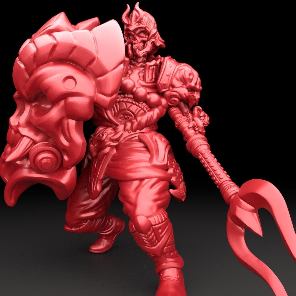 3D Printed Bestiary Vol. 5 Nafarrate - Bone Defender 32mm Ragnarok D&D (Online Only)