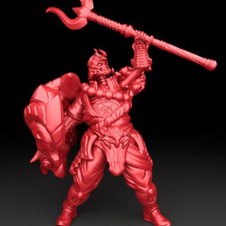3D Printed Bestiary Vol. 5 Nafarrate - Bone Defender 32mm Ragnarok D&D (Online Only)