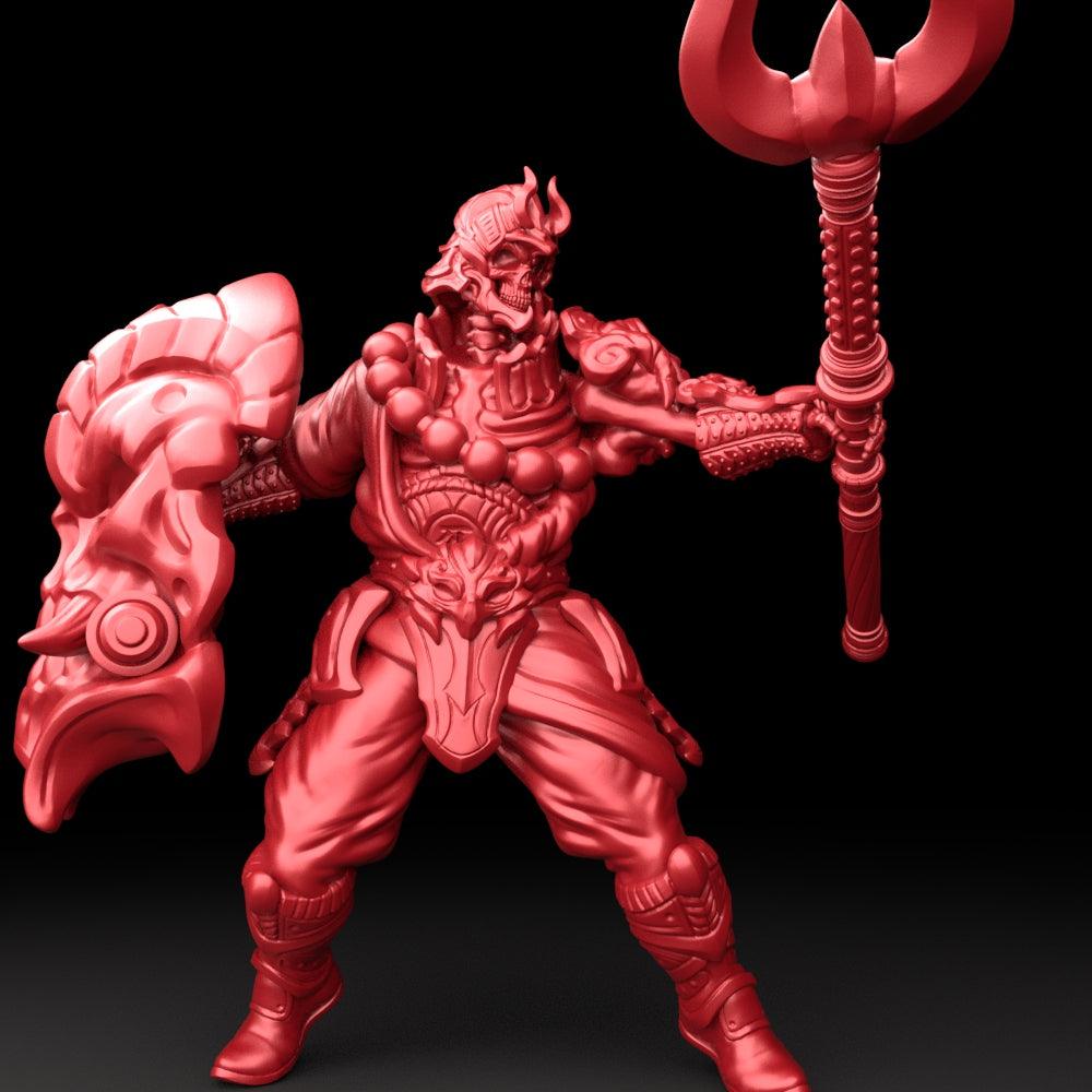 3D Printed Bestiary Vol. 5 Nafarrate - Bone Defender 32mm Ragnarok D&D (Online Only)