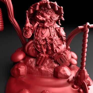 3D Printed Bestiary Vol. 5 Nafarrate Danzaburou - 32mm Ragnarok D&D (Online Only)