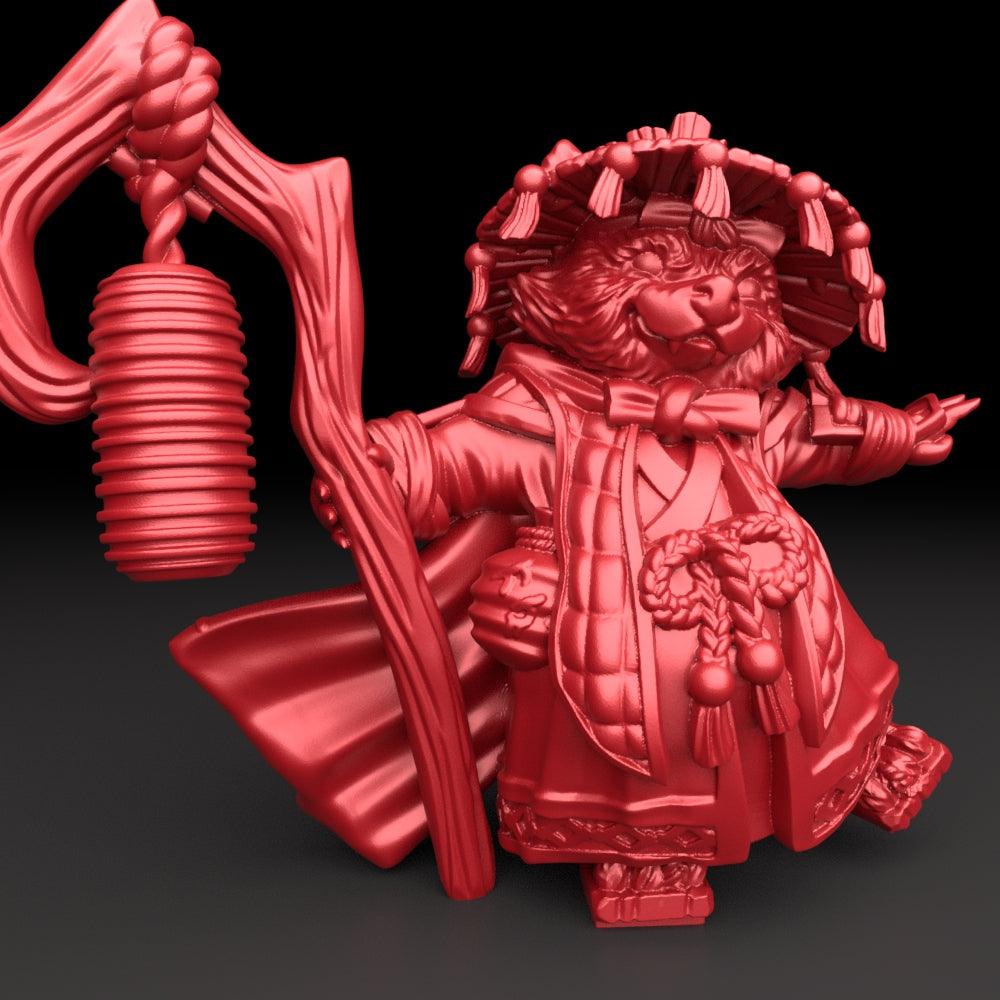 3D Printed Bestiary Vol. 5 Nafarrate Danzaburou - 32mm Ragnarok D&D (Online Only)