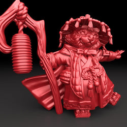 3D Printed Bestiary Vol. 5 Nafarrate Danzaburou - 32mm Ragnarok D&D (Online Only)