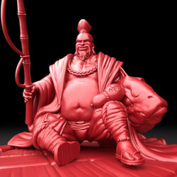 3D Printed Bestiary Vol. 5 Nafarrate Ebisu - 32mm Ragnarok D&D (Online Only)