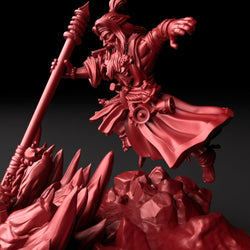 3D Printed Bestiary Vol. 5 Nafarrate Izanagi - 32mm Ragnarok D&D (Online Only)
