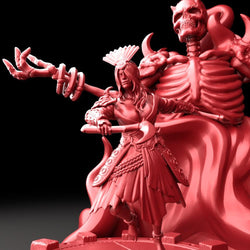 3D Printed Bestiary Vol. 5 Nafarrate Izanami - 32mm Ragnarok D&D (Online Only)