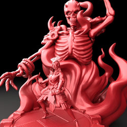 3D Printed Bestiary Vol. 5 Nafarrate Izanami - 32mm Ragnarok D&D (Online Only)