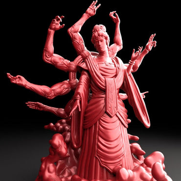 3D Printed Bestiary Vol. 5 Nafarrate - Kannon 32mm Ragnarok D&D (Online Only)