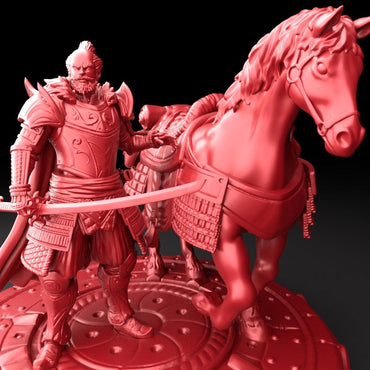3D Printed Bestiary Vol. 5 Nafarrate - Oda Nobunaga 32mm Ragnarok D&D (Online Only)