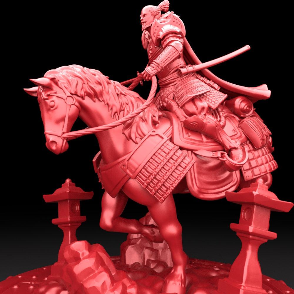 3D Printed Bestiary Vol. 5 Nafarrate - Oda Nobunaga 32mm Ragnarok D&D (Online Only)
