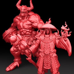 3D Printed Bestiary Vol. 5 Nafarrate - Old Invoker 32mm Ragnarok D&D (Online Only)