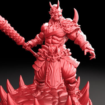 3D Printed Bestiary Vol. 5 Nafarrate - Oni 32mm Ragnarok D&D (Online Only)