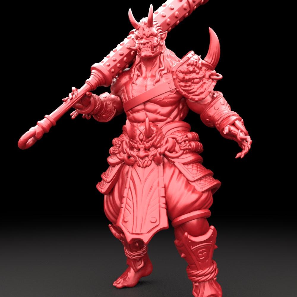 3D Printed Bestiary Vol. 5 Nafarrate - Oni 32mm Ragnarok D&D (Online Only)