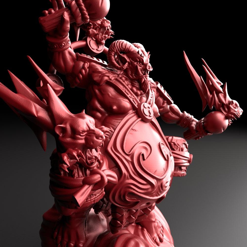 3D Printed Bestiary Vol. 5 Nafarrate - Raijin 32mm Ragnarok D&D (Online Only)