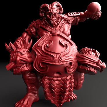 3D Printed Bestiary Vol. 5 Nafarrate - Raijin 32mm Ragnarok D&D (Online Only)