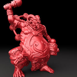 3D Printed Bestiary Vol. 5 Nafarrate - Raijin 32mm Ragnarok D&D (Online Only)