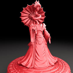 3D Printed Bestiary Vol. 5 Nafarrate - Rokurokubi 32mm Ragnarok D&D (Online Only)