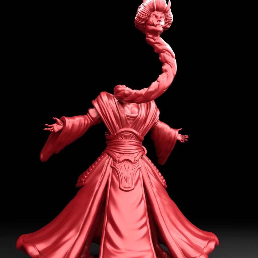 3D Printed Bestiary Vol. 5 Nafarrate - Rokurokubi 32mm Ragnarok D&D (Online Only)