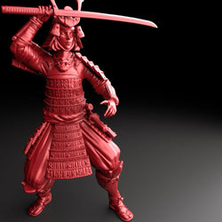 3D Printed Bestiary Vol. 5 Nafarrate - Samurai 32mm Ragnarok D&D (Online Only)