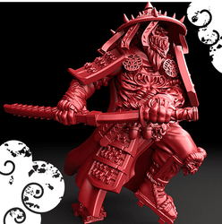3D Printed Bestiary Vol. 5 Nafarrate - Susanoo 32mm Ragnarok D&D (Online Only)