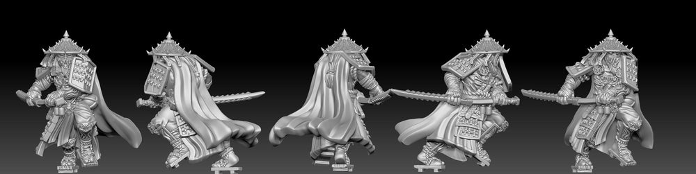 3D Printed Bestiary Vol. 5 Nafarrate - Susanoo 32mm Ragnarok D&D (Online Only)