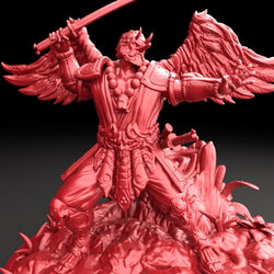 3D Printed Bestiary Vol. 5 Nafarrate - Tengu 32mm Ragnarok D&D (Online Only)
