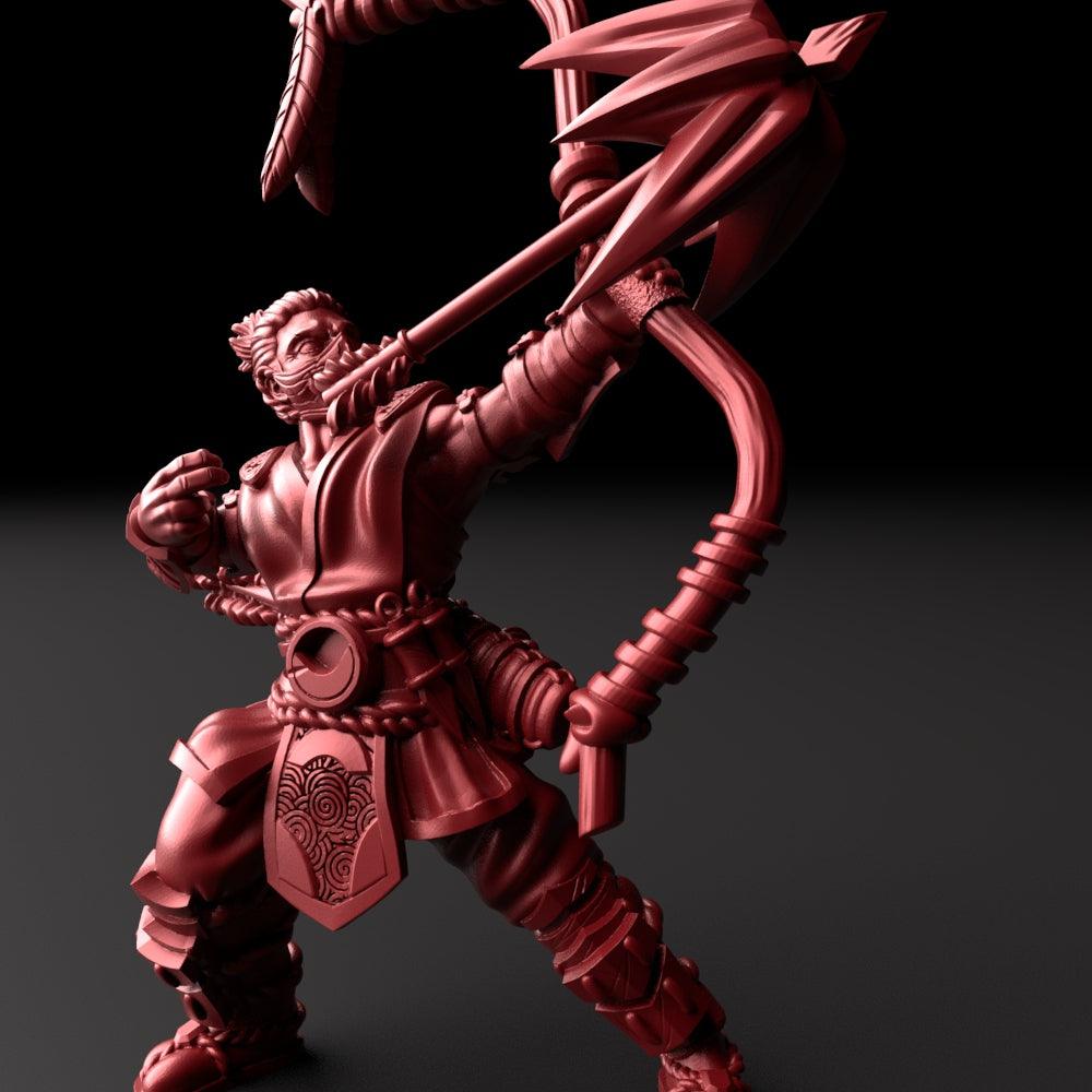 3D Printed Bestiary Vol. 5 Nafarrate - Tsukuyomi 32mm Ragnarok D&D (Online Only)