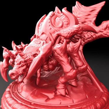 3D Printed Bestiary Vol. 5 Nafarrate - Ushi Oni 32mm Ragnarok D&D (Online Only)