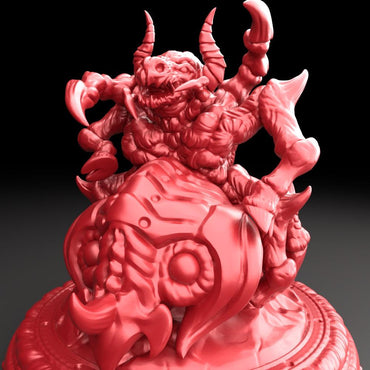 3D Printed Bestiary Vol. 5 Nafarrate - Ushi Oni 32mm Ragnarok D&D (Online Only)