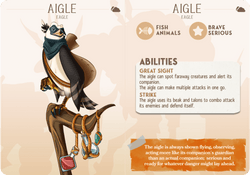 3D Printed Cast n Play Aigle - Eagle Companions 28mm 32mm D&D (Online Only)