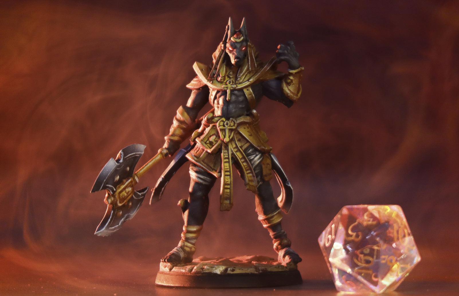 3D Printed Cast n Play Ancient Jackal Echoes of Life 28mm 32mm D&D (Online Only)