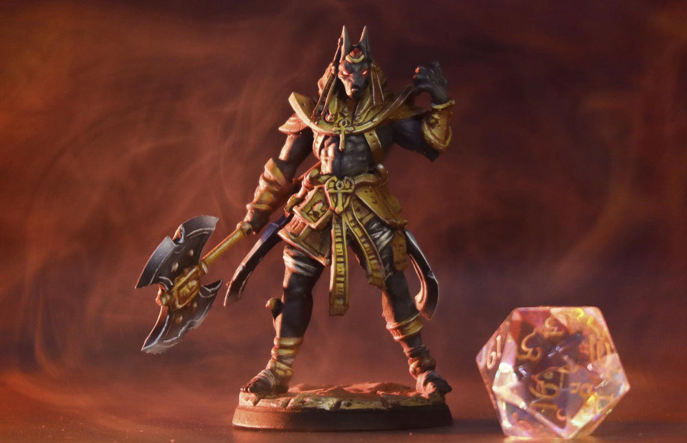 3D Printed Cast n Play Ancient Jackal Echoes of Life 28mm 32mm D&D (Online Only)