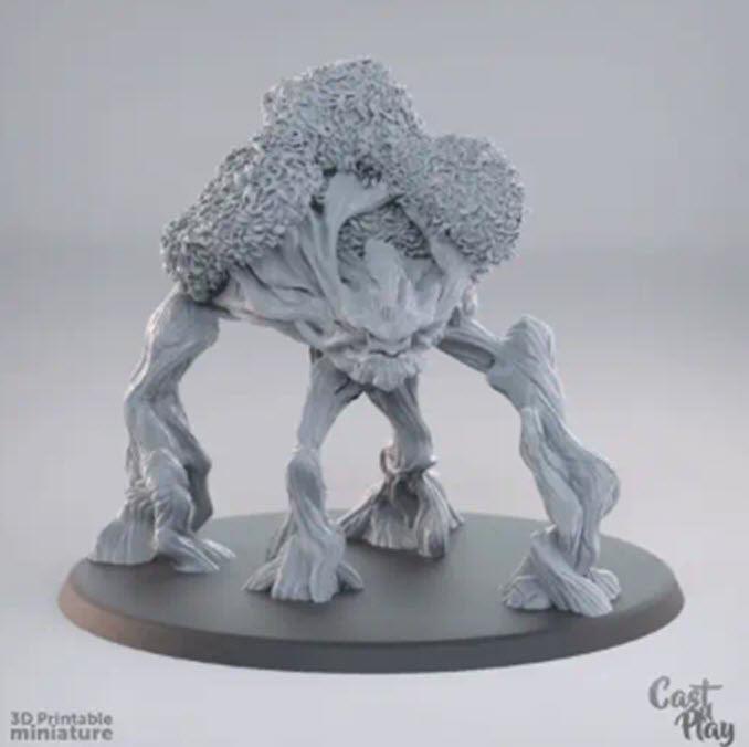 3D Printed Cast n Play Ancient Treant 28mm 32mm D&D (Online Only)