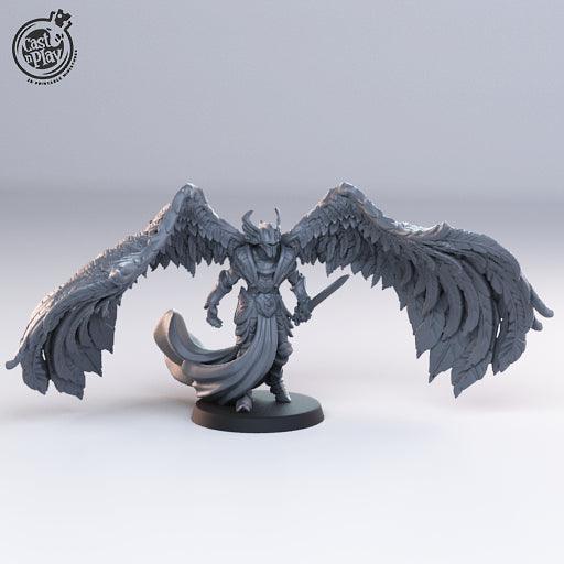 3D Printed Cast n Play Angel Justicar 28mm 32mm D&D (Online Only)