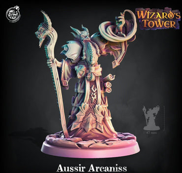 3D Printed Cast n Play Aussir Arcaniss Wizard's Tower Ragnarok D&D (Online Only)