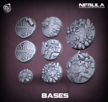 3D Printed Cast n Play Bases Nebula Origins 28mm 32mm D&D (Online Only)