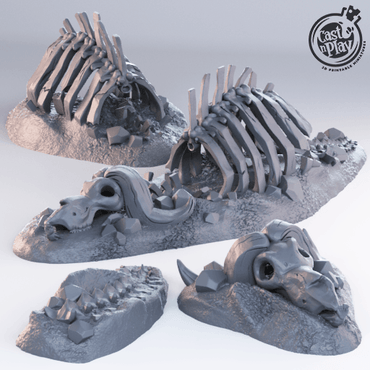 3D Printed Cast n Play - Beast Graveyard 28mm 32mm D&D (Online Only)