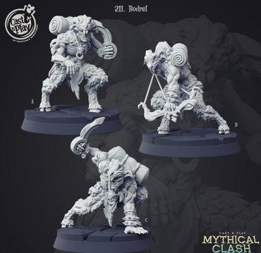 3D Printed Cast n Play Bodrel Mythical Clash 28mm 32mm D&D (Online Only)