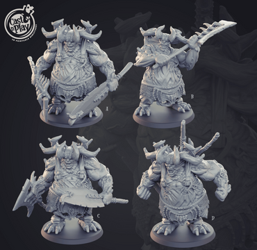 3D Printed Cast n Play Butcher Demons Set 28mm 32mm D&D (Online Only)