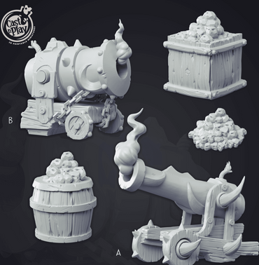 3D Printed Cast n Play - Canon Props 28mm 32mm D&D (Online Only)